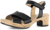 Gabor Sandalette "KRETA", Blockabsatz, Sommerschuh, Sandale in Bequemweite G (= weit)