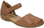 Riemchenballerina JOSEF SEIBEL "ROSALIE 42", Damen, Gr. 43, braun (cognac, uni),