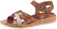 Tamaris Sandalette, Plateau, Sommerschuh, Riemchensandale mit h&uuml;bscher...