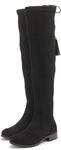 LASCANA Overkneestiefel "Stiefel, Langschaftstiefel," mit elastischem...