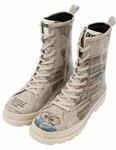 DOGO Stiefelette "Gisele Schn&uuml;rstiefel Boots The Wise Owl Damen Stiefeletten"