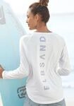 Longsleeve ELBSAND "Tinna", Damen, Gr. S (36), wei&szlig;, Jersey, Obermaterial: 50%