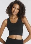LASCANA ACTIVE Sporttop Crop-Top mit breiten Tr&auml;gern