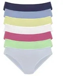 Jazz-Pants Slips VIVANCE, Damen, Gr. 44/46, bunt (hellblau, hellgr&uuml;n, pink,...