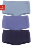 Panty S.OLIVER, Damen, Gr. 32/34 (S), blau (blaufarben), Jersey, Obermaterial: 90%