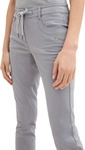 7/8-Hose TOM TAILOR "TOM TAILOR Tapered", Damen, Gr. 44, L&auml;nge 28, grau (explicit