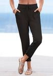 Schlupfhose LASCANA "in bequemer Passform und b&uuml;gelfreiem Material", Damen,...