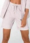 Bench. Loungewear Bermudas mit aufgeschlagenen Beins&auml;umen und seitlichen...