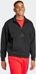 Sweatshirt ADIDAS SPORTSWEAR "M Z.N.E. H-ZIP", Herren, Gr. L, schwarz, Obermaterial: Sweatshirt ADIDAS SPORTSWEAR "M Z.N.E. H-ZIP", Herren, Gr. L, schwarz, Obermaterial: