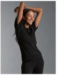 Funktionsshirt TRIGEMA "TRIGEMA T-Shirt aus Merinowolle", Damen, Gr. XL, schwarz,