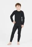 Funktionsshirt WHISTLER "Funktionsw&auml;sche-Set Oppdal", M&auml;dchen, Gr. 92, schwarz, 92%