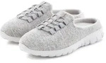Pantolette VIVANCE DREAMS "Sneaker, Hausschuh", Damen, Gr. 41, grau (hellgrau),
