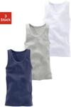 H.I.S Unterhemd Packung, 3 Stk. ideal zum Drunterziehen