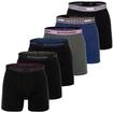 Boxershorts SCOTCH & SODA "Boxershort Solid Cotton Stretch 6er Pack", Herren, Gr. L,