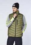 Steppweste CHIEMSEE, Herren, Gr. S (44/46), gr&uuml;n (dusty olive), 100% Polyester,
