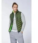 Steppweste CHIEMSEE, Herren, Gr. S (44/46), gr&uuml;n (kombu gr&uuml;n), 100% Polyester,
