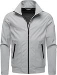Outdoorjacke RAGWEAR "Collwie", Herren, Gr. S (48), grau (hellgrau), Obermaterial: