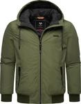Ragwear Winterjacke "Maddy" mit Kapuze stylische Herren Outdoorjacke mit gro&szlig;er