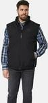 Funktionsweste CHARLES COLBY "Outdoorweste SIR WILFRIAT", Herren, Gr. 54, schwarz,