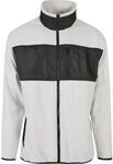 Fleecejacke URBAN CLASSICS "Urban Classics Herren Patched Micro Fleece Jacket",