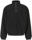 Kapuzensweatshirt URBAN CLASSICS "Urban Classics Oversized Teddy Troyer", Herren, Gr.