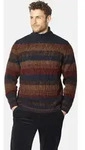 Rollkragenpullover BABISTA "Pullover VANNIGITO", Herren, Gr. M, rot (dunkelrot
