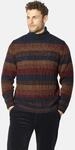Rollkragenpullover BABISTA "Pullover VANNIGITO", Herren, Gr. M, rot (dunkelrot