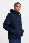 Sweatjacke BLEND "Sweatjacke BHSweatshirt", Herren, Gr. L, blau (marineblaus),