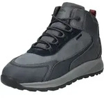 Schn&uuml;rstiefelette GEOX "Geox Stiefelette Lederimitat/Textil", Herren, Gr. 42, blau