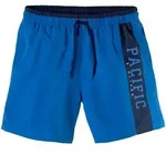 Badeshorts S.OLIVER, Herren, Gr. S (46/48), N-Gr, blau, Polyester, unifarben mit