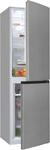exquisit K&uuml;hl-/Gefrierkombination "KGC250-85--040D inoxlook" 180,5 cm hoch 54,5 cm