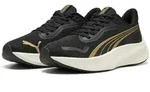 Laufschuh PUMA "POUNCE LITE", Damen, Gr. 44, schwarz (puma gold, puma schwarz),