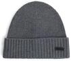 BOSS Beanie "Fati" aus Rippenstrick, unisex