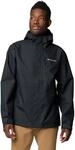 Outdoorjacke COLUMBIA "Hikebound II Jacket", Herren, Gr. S, schwarz, Web,