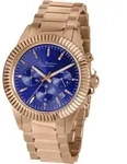 Chronograph JACQUES LEMANS "La Passion", gold (ros&eacute;goldfarben, blau), Armbanduhren,