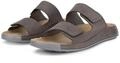 Ecco Pantolette "Cozmo M" Sommerschuh, Schlappen, Klettschuh mit dezenten Ziern&auml;hten