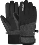 Skihandschuhe REUSCH "Fergus GORE-TEX", Damen, Gr. 8, schwarz (dunkelgrau, schwarz),