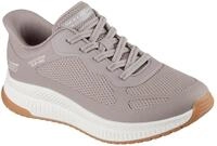 Skechers Slip-On Sneaker "BOBS SQUAD 4" Slipper, Freizeitschuh, Halbschuh mit Memory