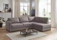 ATLANTIC home collection Schlafsofa "Chill" Ecksofa mit Bettfunktion und...