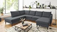ATLANTIC home collection Wohnlandschaft "Rekvik U-Form" mit...