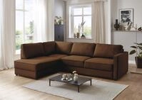 OTTO home Schlafsofa "Chill" Ecksofa mit Schlaffunktion und Bettkasten