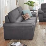 CALIA ITALIA 3-Sitzer "Gaia, Sofa im edlen Design und mit erstklassigem...