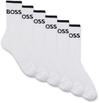 BOSS Businesssocken "6P QS Stripe CC" Packung, 6er, 6 Stk. tlg. mit BOSS Schriftzug