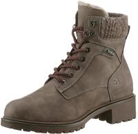 Tamaris Winterboots Blockabsatz, Schn&uuml;rboots, Winterstiefelette mit Duo