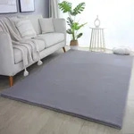 Hochflor-Teppich AYYILDIZ TEPPICHE "POUFFY 5100", grau, B:200cm H:20mm L:290cm, Hochflor-Teppich AYYILDIZ TEPPICHE "POUFFY 5100", grau, B:200cm H:20mm L:290cm,