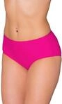 AQUARTI Bikini-Hose "Bikinihose Aquarti Damen Bikinihose mit Mittelhohem Bund"