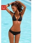 LASCANA Triangel-Bikini im Nacken zu binden, wattierte Cups, mit eingearbeiteten