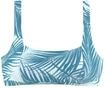 LASCANA ACTIVE Bustier-Bikini-Top "Coal" im Mustermix aus Palmen und Streifen