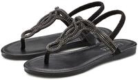 LASCANA Zehentrenner "Sommerschuh, offener Schuh," Sandale, Pantolette mit