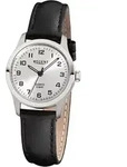 Quarzuhr REGENT, schwarz (schwarz, silberfarben), Armbanduhren, Damen, Quarzuhr,